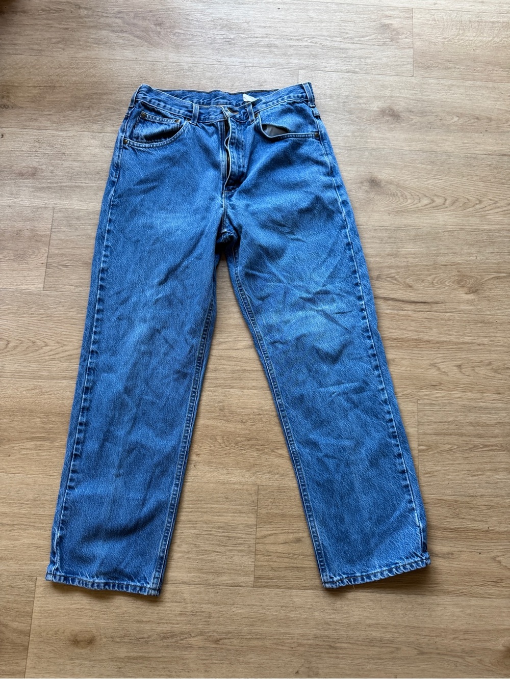 Carhartt Men's Relaxed Fit Denim Jeans in Blue